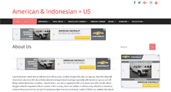 Desktop Screenshot of americanindonesian.com