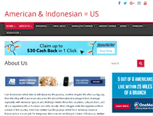 Tablet Screenshot of americanindonesian.com